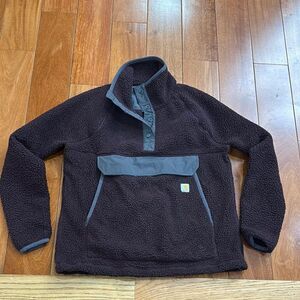 Carhartt Women's Relaxed Fit Fleece Sherpa Pullover size M